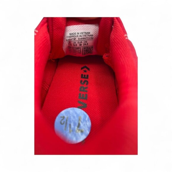 Converse Women’s SZ 7.5 Chuck Taylor All Star Malden Street Sneaker - A05479F - Picture 6 of 7